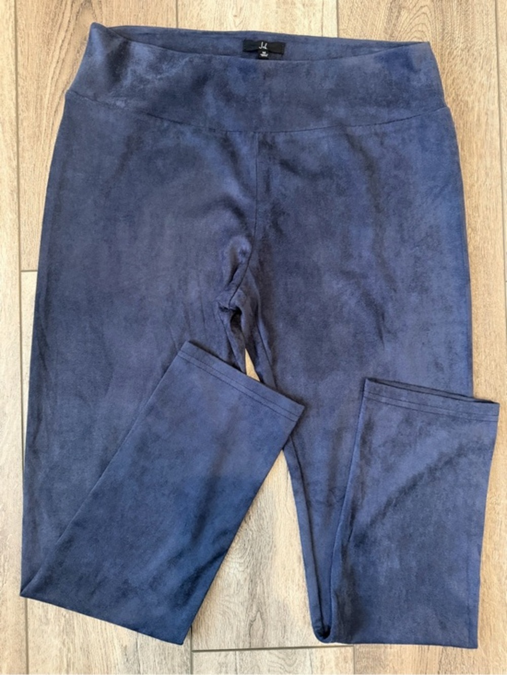 Joh- Dark Navy Faux Suede Pants (M)